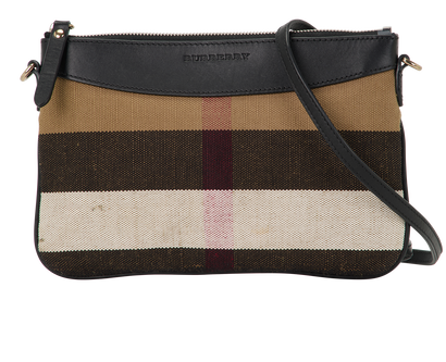 Peyton Crossbody, &pound;195, Handbags, Beige, Canvas, Front view